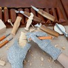Wood Carving Kit, 20Pcs Wood Carving Tools with Leather Storage