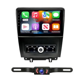 Hiolpen Double Din Car Stereo for 2010-2014 for Ford for Mustang Car Stereo Radio 10.1" Android 13.0 GPS Navi CarPlay Car Stereo Radio GPS Navi Carplay
