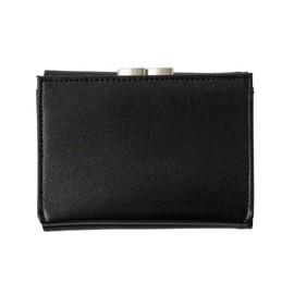 X-Girl LOGO PLATE MINI WALLET Trifold Wallet, black, One size