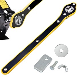 Maitya Pantograph Jack Labor Saver Lever Auxiliary Tool, Automotive Maintenance Tool, Jack Mini Car, Upgrade, Jack Upgrade, Tire Replacement, Rotor Fitting Parts, Car Tool, Wheel Tire Removal Repair