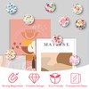 Pack of 12 Fridge Magnets Whiteboard Beautiful Magnets Glass Colourful