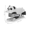 Operitacx Mini Panda Heftgerät Niedlicher Handlicher Schreibtischhefter Für Büro Und