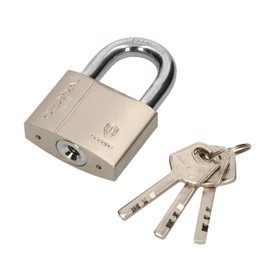 KOTARBAU® Reinforced Shackle Lock 50 mm Brass Padlock Padlock Shackle Lock Burglary Protection Hardened Solid Lock Anti-Theft Protection