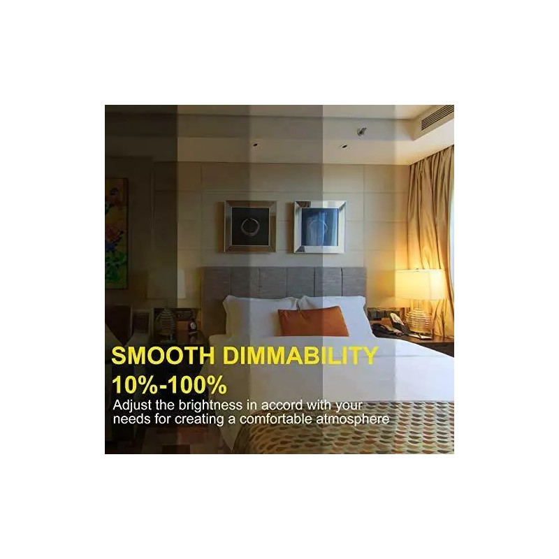 SANSI Dimmable LED Light Bulb 17W=200W 2500LM Energy Saving A19