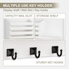 Lucundm Key Holder Wall Mount, Mail Organizer for Wall with