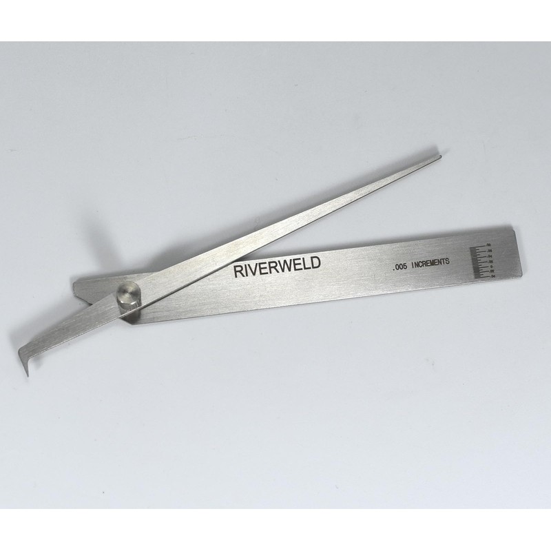 RIVERWELD Pit Gauge V-WAC Weld Measure Inspection Checks Undercut Crown