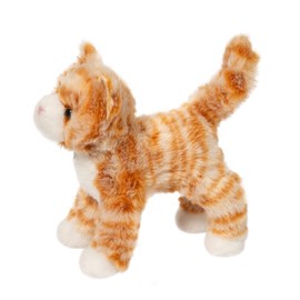 Douglas Hally Orange Striped Cat Plush Stuffed Animal