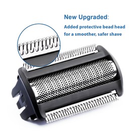New Upgrade BG2000 Replacement Head Compatible With norelco Bodygroom Trimmer Shaver Foil BG7030, BG7040, BG5025, BG2040, 1 pc-Pack
