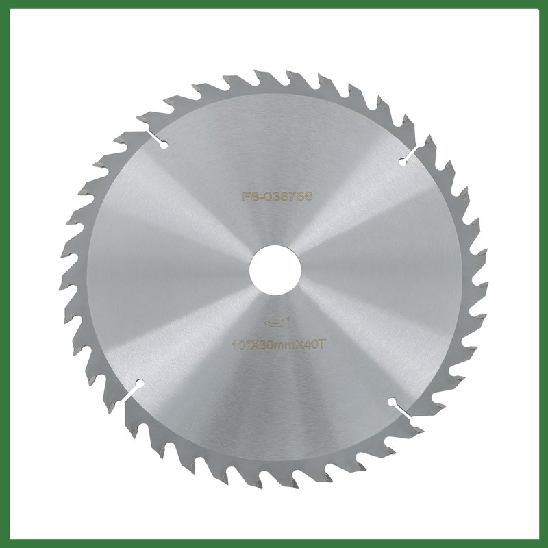 40T 10 Inch Circular Saw Blade with 30mm Center Hole