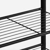 HOOBRO Coat Rack Shoe Bench, 3-Tier Shoe Rack, Industrial Shoe