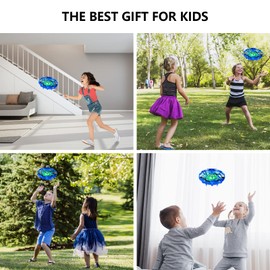 UFO Mini Drone for Children Toy Hand Sensor Quadcopter Infrared Induction Flying Gifts for Boys Girls Indoor Outdoor Planes for Beginners
