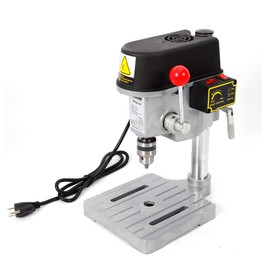 Electric Drill Press, Mini Drill Press 110v 60hz Benchtop Drill Press 3-Speed Bench Drill Press Portable Drill Press Low Noise Benchtop Small Drill Press