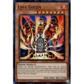 Lava Golem - RA01-EN001 - Super Rare - 1st Edition