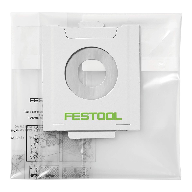 FESTOOL Disposable Dust Liners ENS-CT 48 AC/5 497540