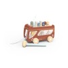 SPEEDY MONKEY Pull-Along Bus Pounding Bench - Hammering Fun with