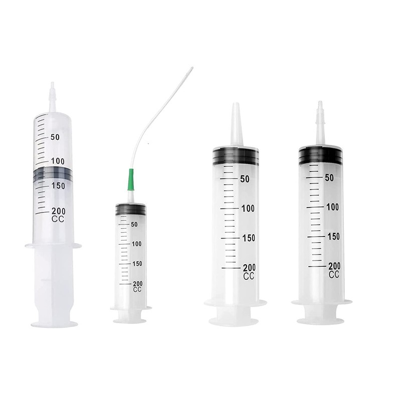 200 ml Syringe with 100 cm and 30 cm hose