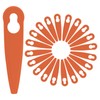 Tunosava 100Pack Nylon Replacement Trimming Blades Compatible with STIHL Weed