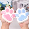 Squishy Cat Paw, 2 Pieces Squishy Cat Paw Plus, 15