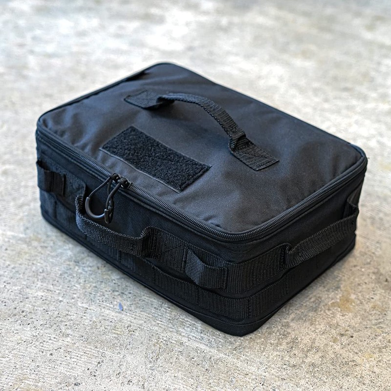 WHATNOT SC-01-BK Soft Container Camping Gear Storage Case, Black