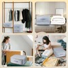 Ultra Space-Saving Self-Compressing Organiser, Large Self-Compressing Movable Organiser Bag, Grey
