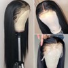 Fereowth 13x4 Lace Front Straight Wigs 40cm Wig for Women