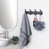 WUIVIUT Large Wall 4 Hooks Hanging for Clothes Heavy Duty
