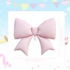 Eoopoon 4Pcs Pink Bow Foil Balloons, 38in Giant Bow Party