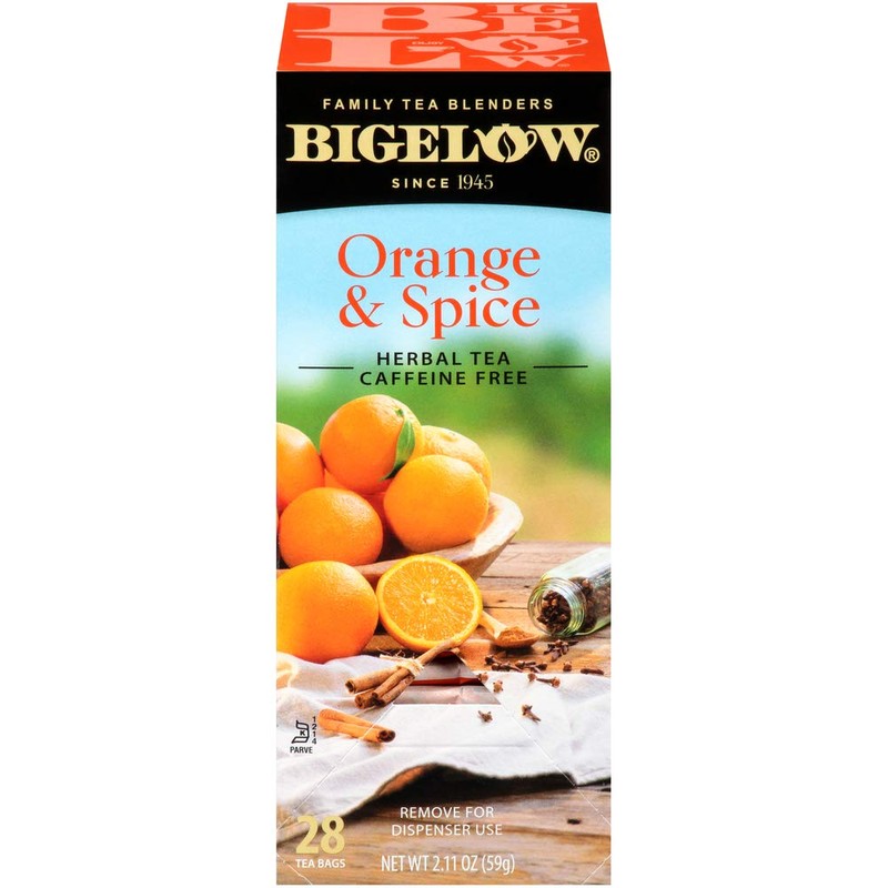 Bigelow Orange Spice Tea, 28 Count (Pack of 6)