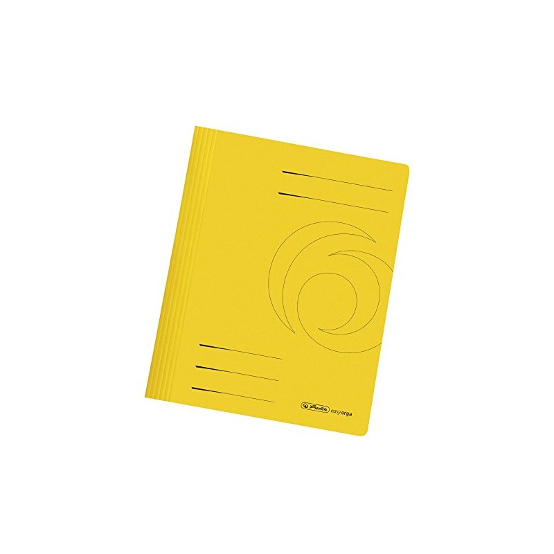 Herlitz A4 Folders Cardboard Folded Intense Pack of 10 A4