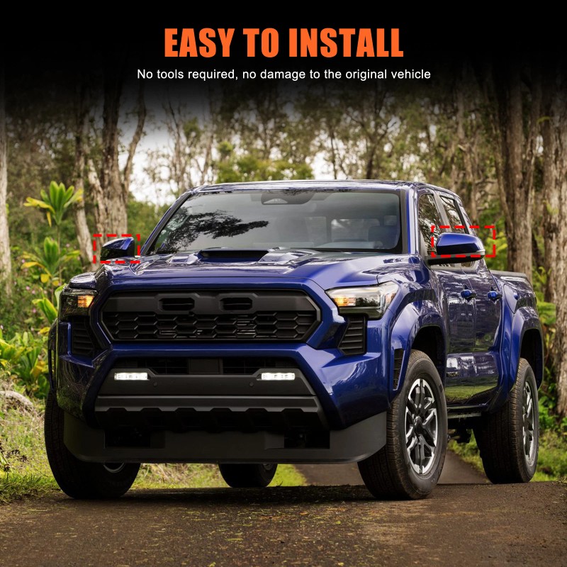 car-attention For Toyota Tacoma 2024-25 SR SR5 Gloss Black Side