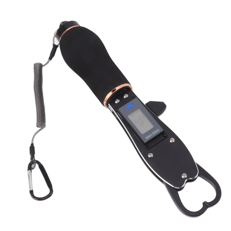 Fish Gripper with Digital Scale Up to 55lb/25kg Loading Capacity