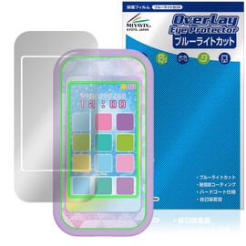 Miyabix Secret iPri Smartphone R Compatible Protective Film, Blue Light Cut, Glossy, Eye Friendly, Made in Japan