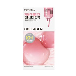 MEDIHEAL Collagen Essential Mask Sheet Core Firming 10ea Set (1ea) - [SET] Mask Sheet 10ea (+1ea)