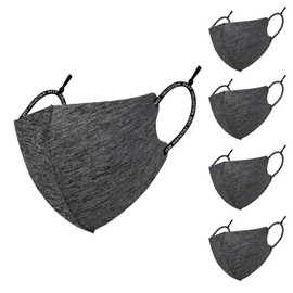 Happiness, Sports Mask, Washable, Washable, 3D Structure, Easy to Breathe Easily, No Painting, Running, Gym, Ear Cord Adjustment, Adjustable Drawstrings, Soft, Smooth Fabric, Comfortable to the Skin