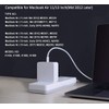 For Apple 45W T Power Adapter Charger for Mac Book