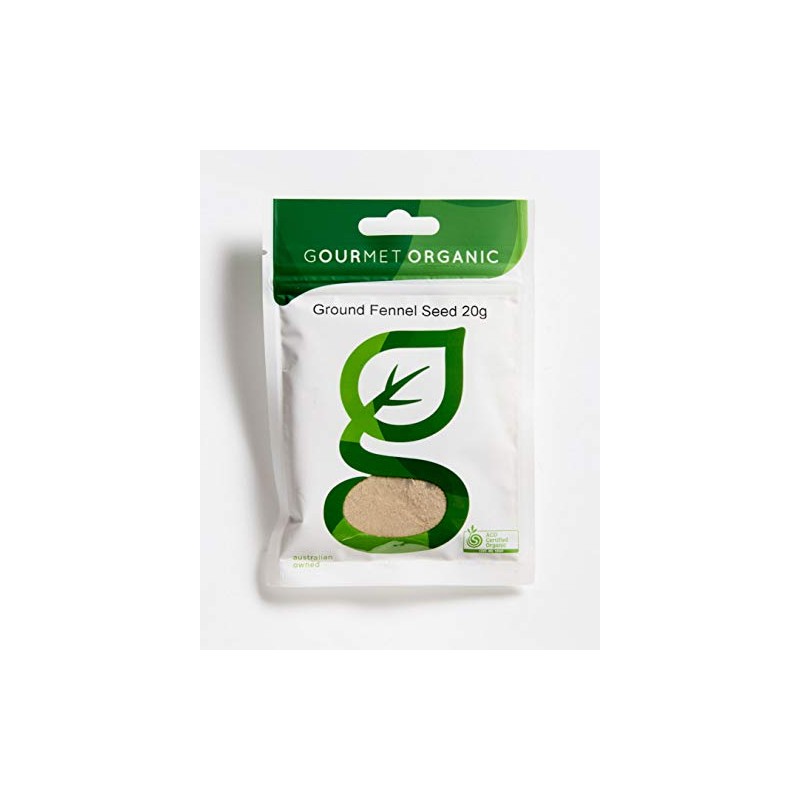 Gourmet Organic Herbs Fennel Ground 20 g Sachet