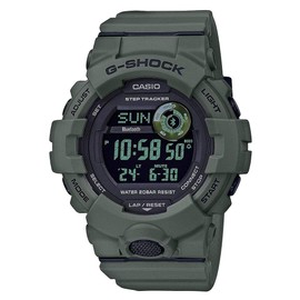G-Shock Men's Casio Digital Power Trainer Connected Green Resin Watch GBD800UC-3