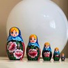 Russian Nesting Dolls Set of 5 pcs - Matryoshka Doll