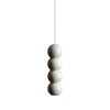 sleeklight Pull Cord with White Marble Effect Pebble Handle, Ice