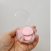 Mini Makeup Finger Puff Set of 5 with Case, Air Cushion 2ea