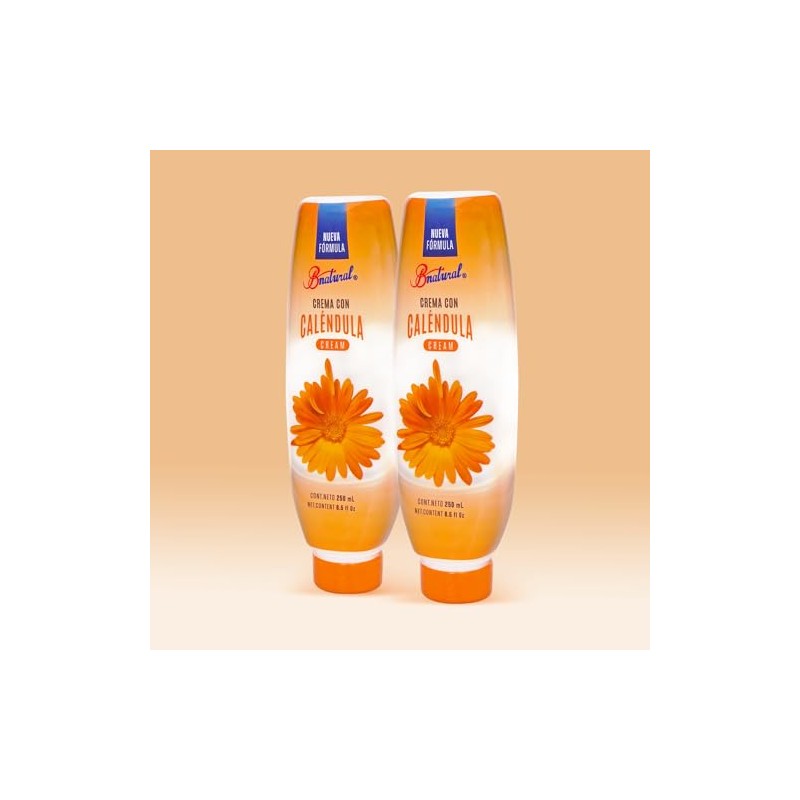 Bustillos Crema de caléndula extra humectante 250 ml (2 -pack)
