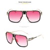 Gobiger Aviator Sunglasses for Men Retro Fashion Goggle Alloy Frame