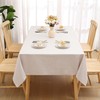 smiry Rectangular Table Cloth Wipe Clean 140x200 cm, Wipeable Water
