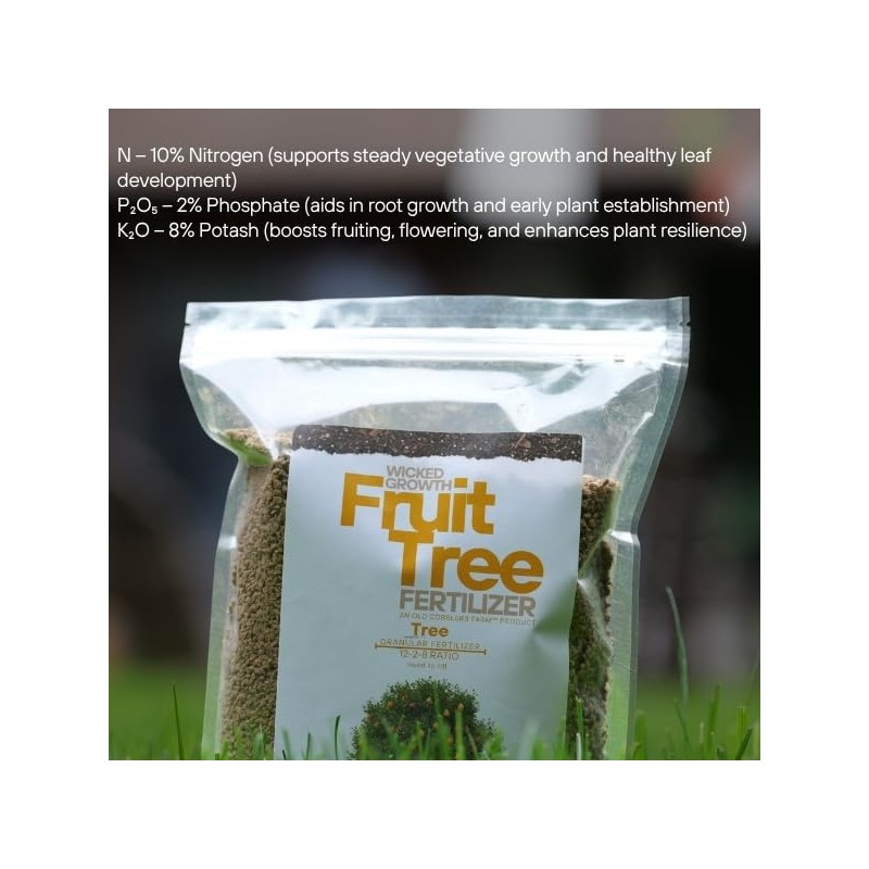 Old Cobblers Farm™ Wicked Organics Fruit Tree 10-2-8 Fertilizer –