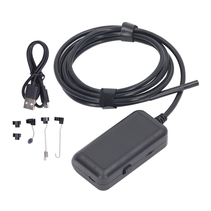 Endoscope Camera WiFi IP67 Waterproof Inspection Camera Bending Borescope for