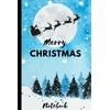 Merry Christmas Notebook: Christmas Notebook Journal Diary