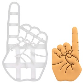 American Sign Language Finger Alphabet D Cookie Cutter, 1 Piece