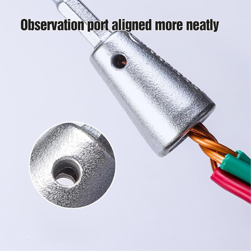 2 PCS Wire Nut Twister，Fast Wire Twister Tool for Drill，Wire
