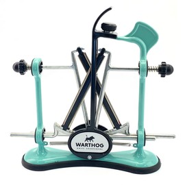 Warthog V-Sharp A4 Knife Sharpener, Ideal for Home Cooks, Fishermen, Hunters, Diamond Rods, Adjustable Angles, Metal Frame