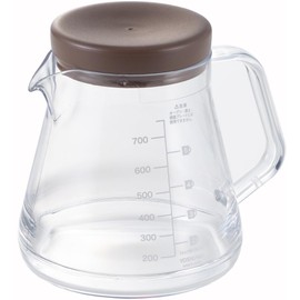 Yoshikawa 1106225 Coffee Server, 25.5 fl oz (750 ml), Brown